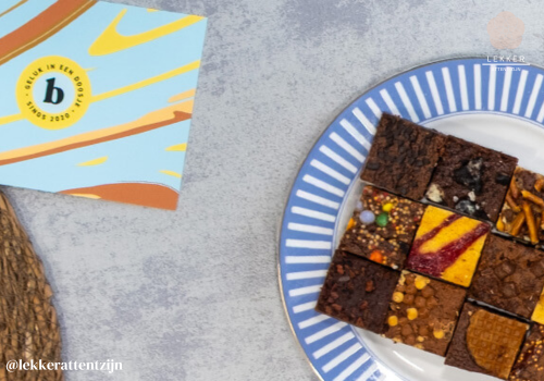 Zoet, verrassend en door de brievenbus